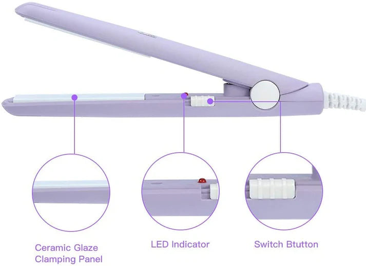 Mini Hair Straightener – Lightweight & Portable