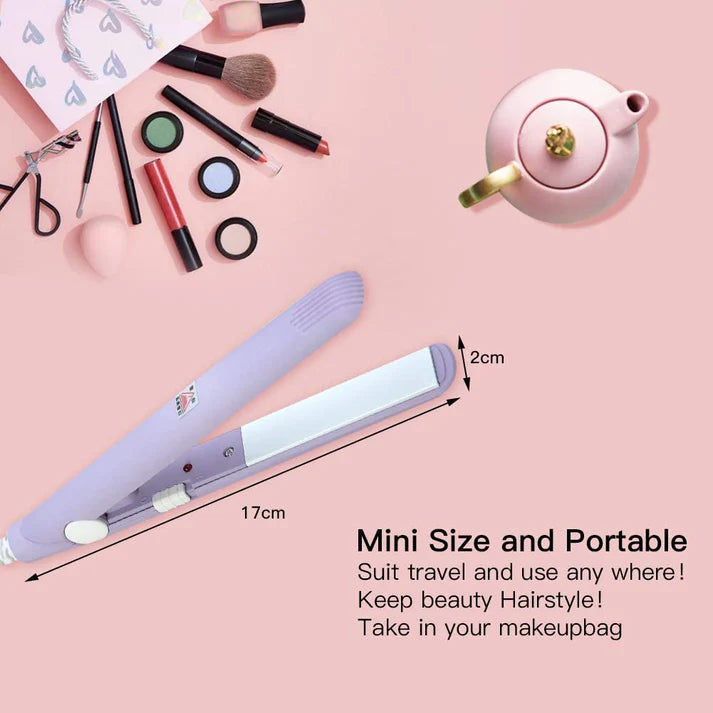 Mini Hair Straightener – Lightweight & Portable