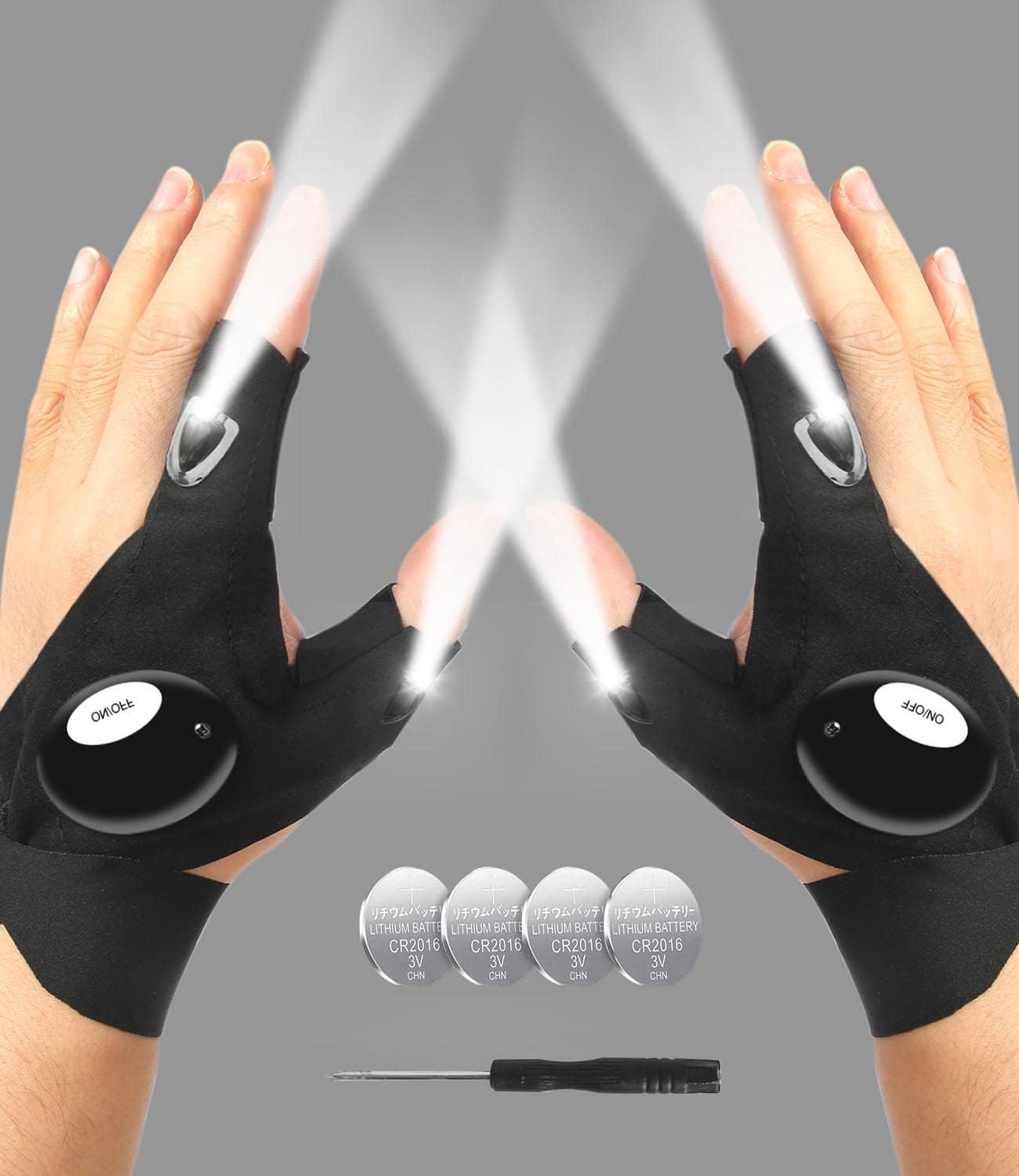 FLASHLIGHT GLOVES