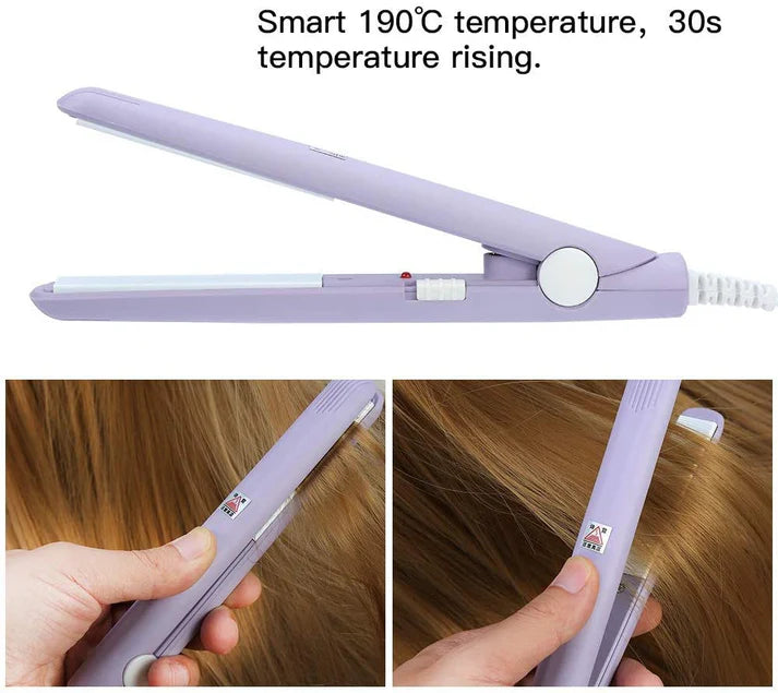 Mini Hair Straightener – Lightweight & Portable