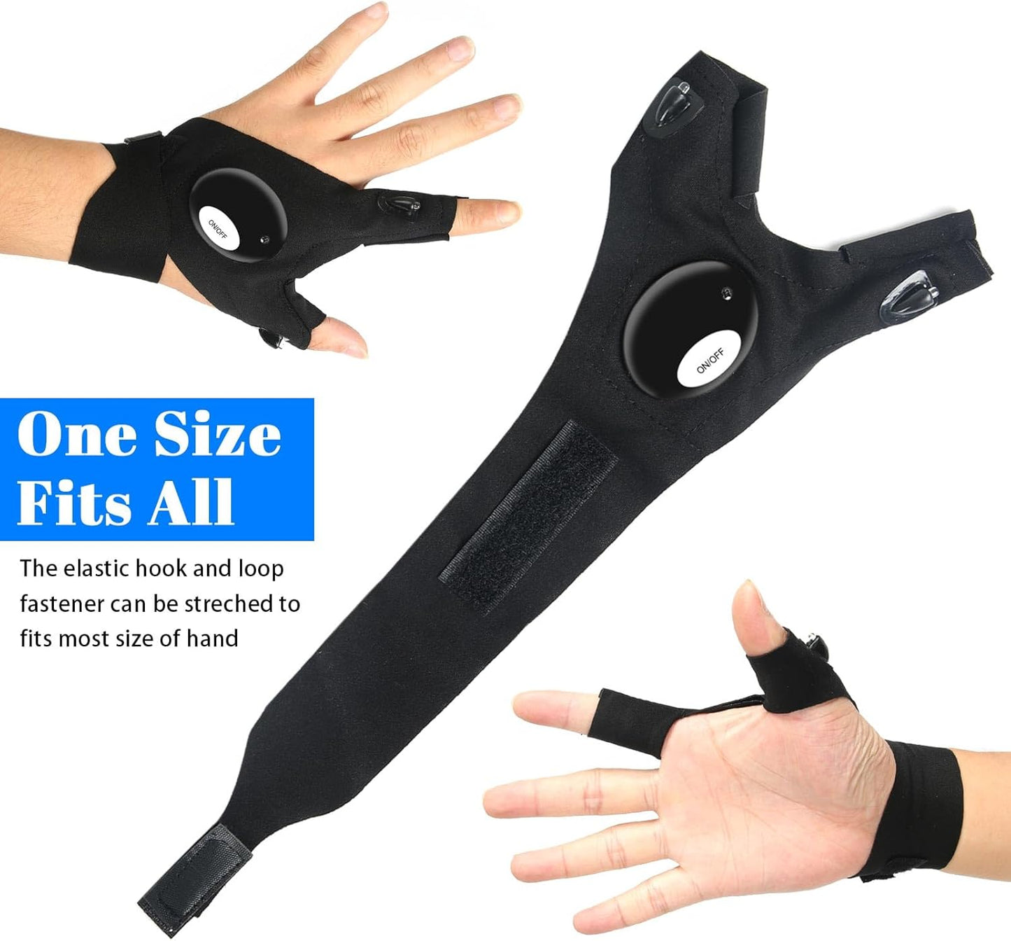 FLASHLIGHT GLOVES
