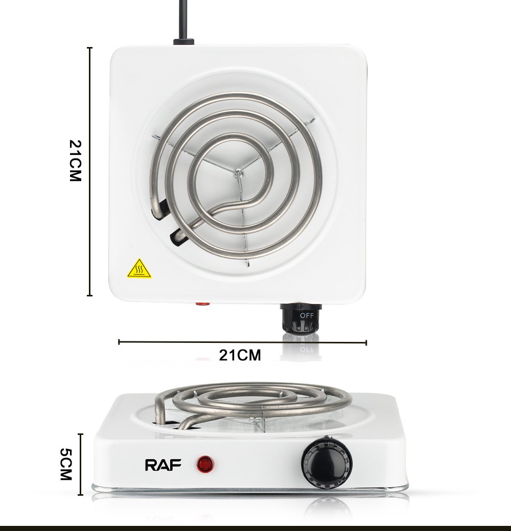 RAF Electric Stove for cooking, Hot Plate Power 1000Watt