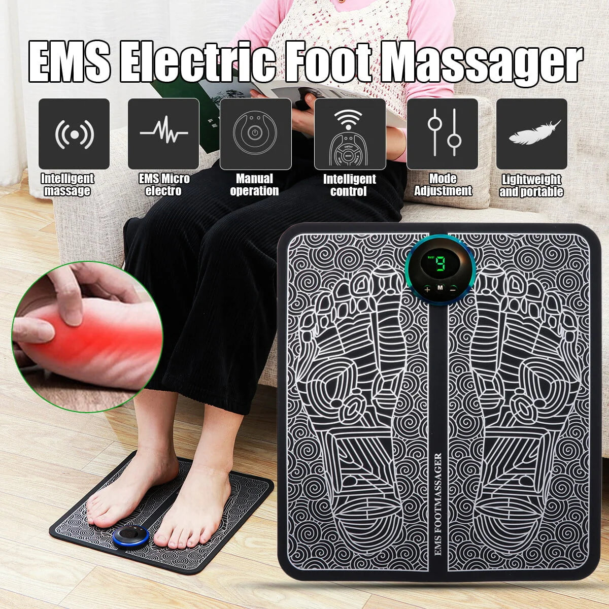 Electric Ems foot massager