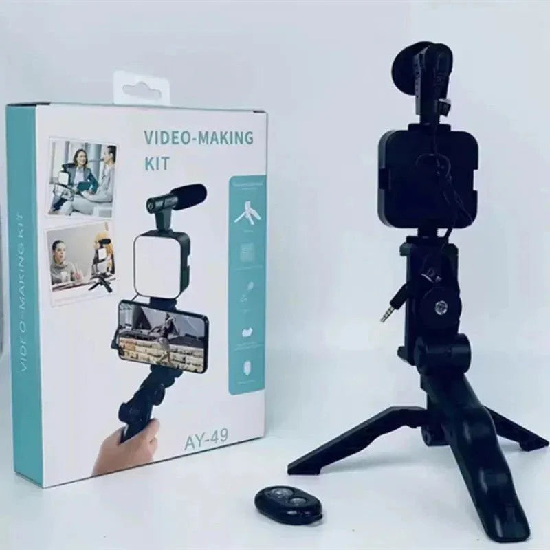 Vlogging Kit for mobile phone - Lightning Compatible Video Vlog Kit