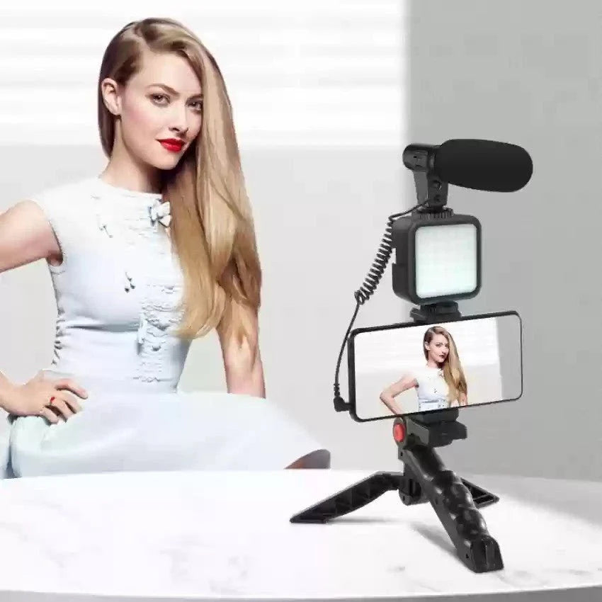Vlogging Kit for mobile phone - Lightning Compatible Video Vlog Kit