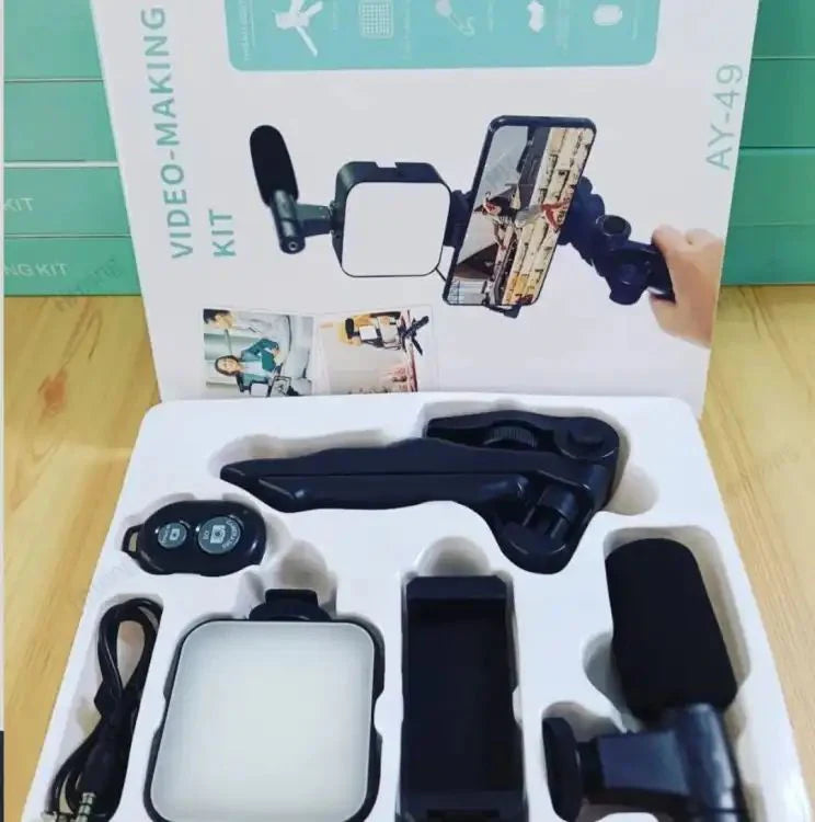 Vlogging Kit for mobile phone - Lightning Compatible Video Vlog Kit
