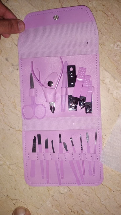 Professional Manicure Set – Complete Nail Care Grooming Kit