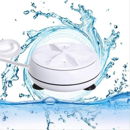 Mini Portable Ultrasonic Turbine Washing Machine