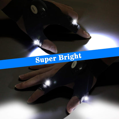 FLASHLIGHT GLOVES