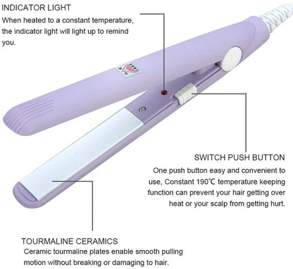 Mini Hair Straightener – Lightweight & Portable
