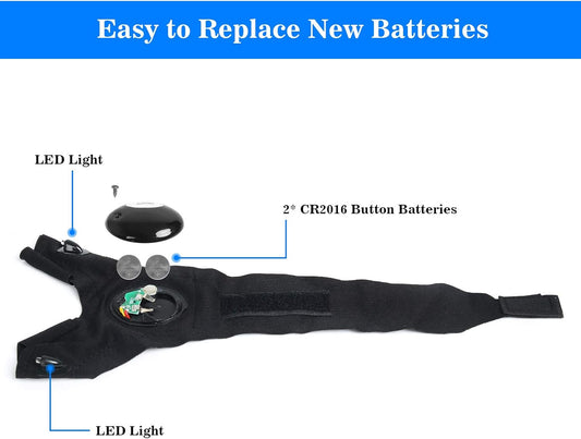 FLASHLIGHT GLOVES