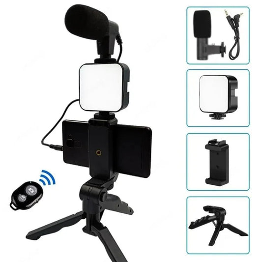 Vlogging Kit for mobile phone - Lightning Compatible Video Vlog Kit