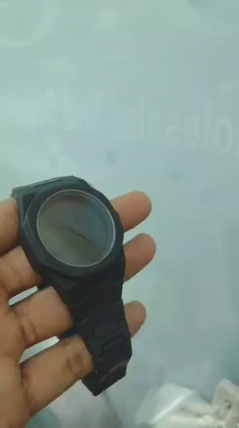 Full Black AURA Quartz Analog Watch